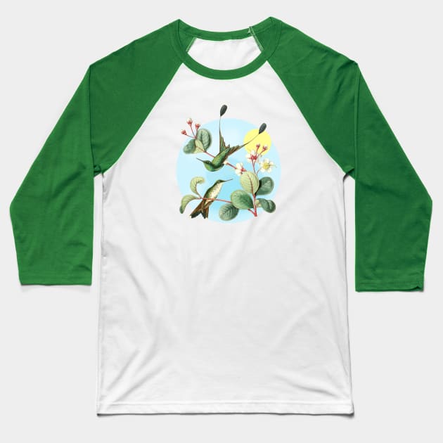 Birds of Paradise Baseball T-Shirt by Biophilia